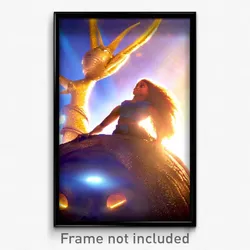Pixel Art Poster - Memorable Giant (8 Bit Psychedelic Trippy Video Game Print)