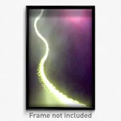 Pixel Art Poster - Flickering Stocks (8 Bit Psychedelic Trippy Video Game Print)