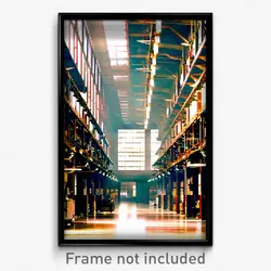 Pixel Art Poster - Lavish Factory (8 Bit Psychedelic Trippy Video Game Print)