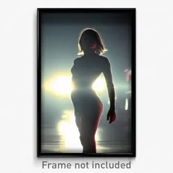 Pixel Art Poster - Dim Body (8 Bit Psychedelic Trippy Weird Video Game Print)