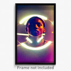 Pixel Art Poster - Bold Mind (8 Bit Psychedelic Trippy Weird Video Game Print)