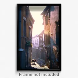 Pixel Art Poster - Worn Mews (8 Bit Psychedelic Trippy Weird Video Game Print)