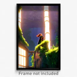 Pixel Art Poster - Grand Fen (8 Bit Psychedelic Trippy Weird Video Game Print)