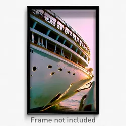 Pixel Art Poster - Aged Cruise (8 Bit Psychedelic Trippy Weird Video Game Print)