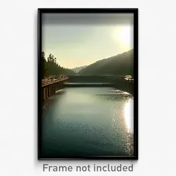 Pixel Art Poster - Silly Reservoir (8 Bit Psychedelic Trippy Video Game Print)