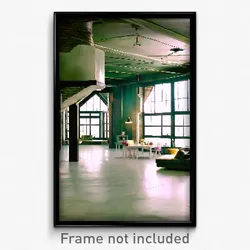 Pixel Art Poster - Slimy Loft (8 Bit Psychedelic Trippy Weird Video Game Print)