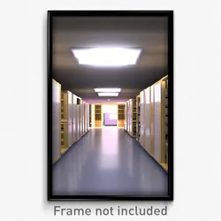 Pixel Art Poster - Flat Storage Room (8 Bit Psychedelic Trippy Video Game Print)