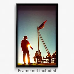 Pixel Art Poster - Tremendous Labor Day (8 Bit Psychedelic Video Game Print)