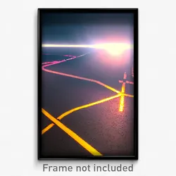 Pixel Art Poster - Noted Junction (8 Bit Psychedelic Trippy Video Game Print)