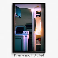 Pixel Art Poster - Ordinary Washing Machine (8 Bit Psychedelic Video Game Print)