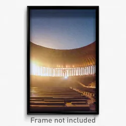 Pixel Art Poster - Immaculate Amphitheatre (8 Bit Psychedelic Video Game Print)