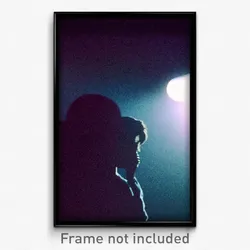 Pixel Art Poster - Dark Nation (8 Bit Psychedelic Trippy Weird Video Game Print)