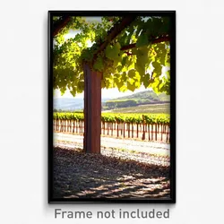 Pixel Art Poster - Big Vineyard (8 Bit Psychedelic Trippy Video Game Print)