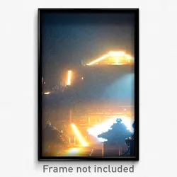 Pixel Art Poster - Flat Pit (8 Bit Psychedelic Trippy Weird Video Game Print)