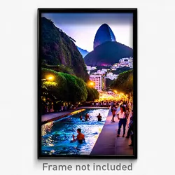 Pixel Art Poster - Gregarious Rio De Janeiro (8 Bit Video Game Print)
