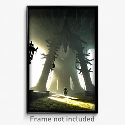 Pixel Art Poster - Drab Duchy (8 Bit Psychedelic Trippy Weird Video Game Print)