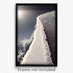 Pixel Art Poster - Frosty Crack (8 Bit Psychedelic Trippy Video Game Print)