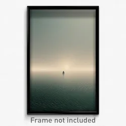Pixel Art Poster - Silent Flood Plain (8 Bit Psychedelic Video Game Print)