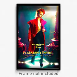 Pixel Art Poster - Flamboyant Empire (8 Bit Psychedelic Trippy Video Game Print)