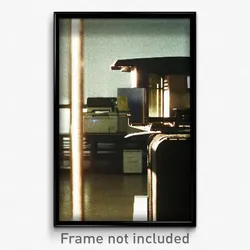 Pixel Art Poster - Barren Printer (8 Bit Psychedelic Trippy Video Game Print)