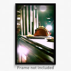 Pixel Art Poster - Steel Taco (8 Bit Psychedelic Trippy Weird Video Game Print)