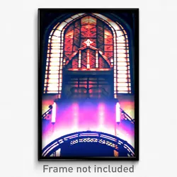 Pixel Art Poster - Gregarious Chantry (8 Bit Psychedelic Video Game Print)