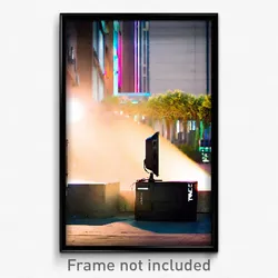 Pixel Art Poster - Urban Dell (8 Bit Psychedelic Trippy Weird Video Game Print)