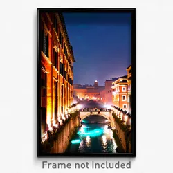 Pixel Art Poster - Clear Rome (8 Bit Psychedelic Trippy Weird Video Game Print)