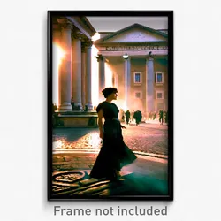Pixel Art Poster - Familiar Rome (8 Bit Psychedelic Trippy Video Game Print)