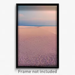 Pixel Art Poster - Homely Sandbar (8 Bit Psychedelic Trippy Video Game Print)