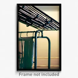 Pixel Art Poster - Subtle Drying Rack (8 Bit Psychedelic Video Game Print)