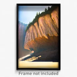 Pixel Art Poster - Uncommon Cliff (8 Bit Psychedelic Trippy Video Game Print)
