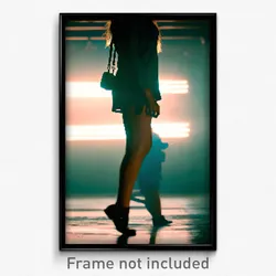 Pixel Art Poster - Dreary Leg (8 Bit Psychedelic Trippy Weird Video Game Print)