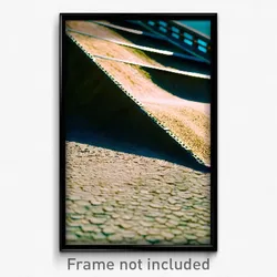 Pixel Art Poster - Rough Ramp (8 Bit Psychedelic Trippy Weird Video Game Print)