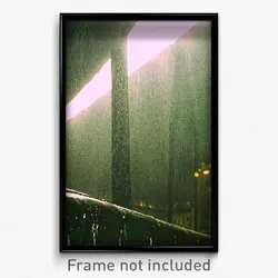 Pixel Art Poster - Damp Mexico City (8 Bit Psychedelic Trippy Video Game Print)