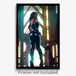 Pixel Art Poster - Glossy Chantry (8 Bit Psychedelic Trippy Video Game Print)