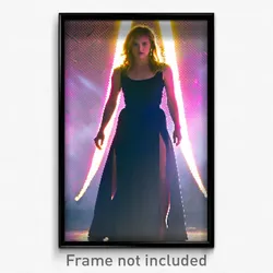 Pixel Art Poster - Rare Slit (8 Bit Psychedelic Trippy Weird Video Game Print)