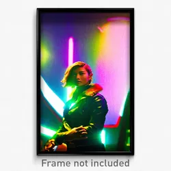 Pixel Art Poster - Vivid State (8 Bit Psychedelic Trippy Weird Video Game Print)
