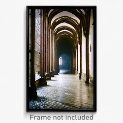 Pixel Art Poster - Damp Cloister (8 Bit Psychedelic Trippy Video Game Print)