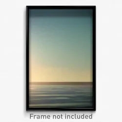 Pixel Art Poster - Muted Seascape (8 Bit Psychedelic Trippy Video Game Print)