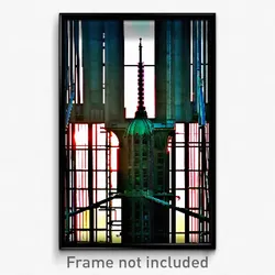Pixel Art Poster - Notable Cologne (8 Bit Psychedelic Trippy Video Game Print)