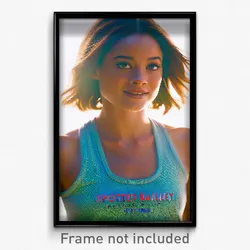 Pixel Art Poster - Spotted Bailey (8 Bit Psychedelic Trippy Video Game Print)