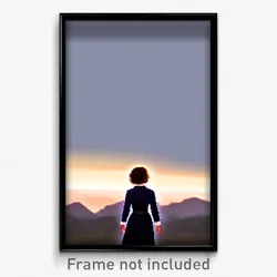 Pixel Art Poster - Basic Downs (8 Bit Psychedelic Trippy Weird Video Game Print)