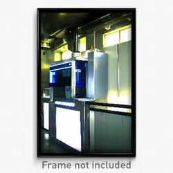 Pixel Art Poster - Normal Ice Machine (8 Bit Psychedelic Video Game Print)
