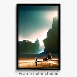 Pixel Art Poster - Remote Dominion (8 Bit Psychedelic Trippy Video Game Print)