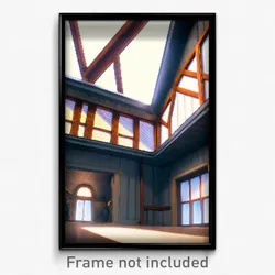Pixel Art Poster - Adorable Eaves (8 Bit Psychedelic Trippy Video Game Print)