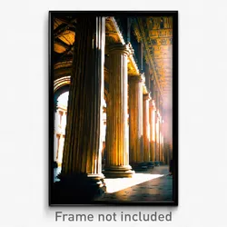 Pixel Art Poster - Spectacular Historical Architecture (8 Bit Video Game Print)