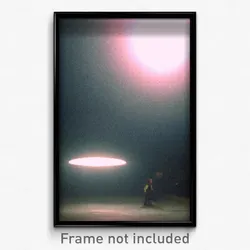 Pixel Art Poster - Dim Pike (8 Bit Psychedelic Trippy Weird Video Game Print)