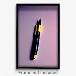 Pixel Art Poster - Vivid Pen (8 Bit Psychedelic Trippy Weird Video Game Print)