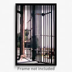 Pixel Art Poster - Immaculate Stockade (8 Bit Psychedelic Video Game Print)